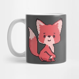 Mystic Mirage: Pixel Art Fox Design for Urban Outfits Mug